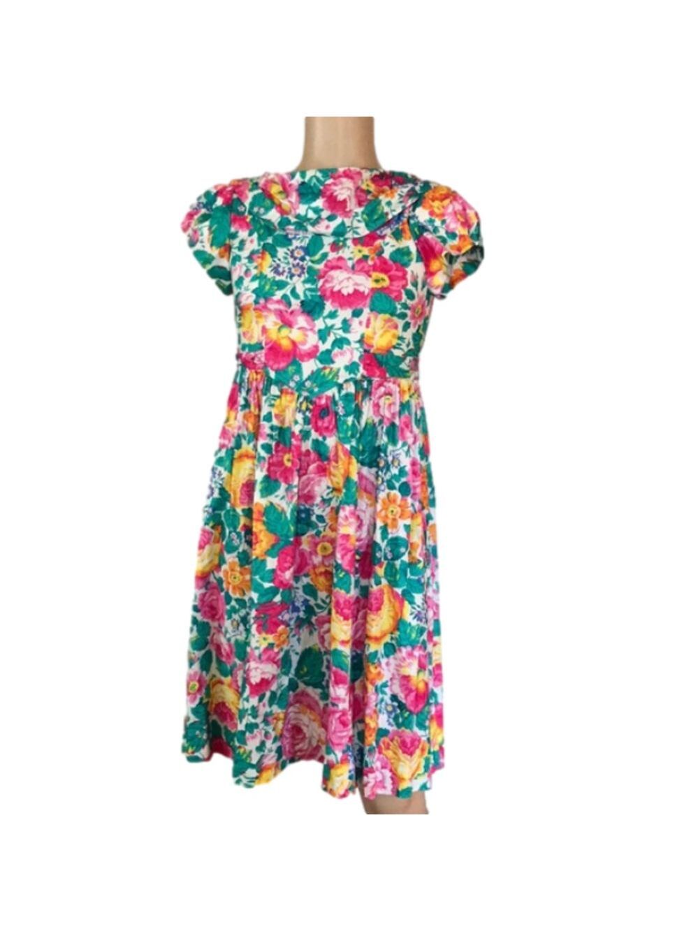 Vintage floral dress